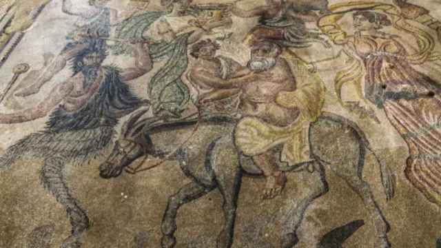 Uno de los mosaicos romanos mejor conservados está en un pueblo de España
