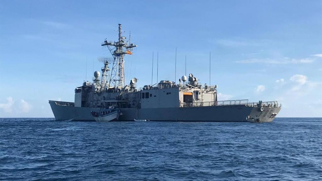 Fragata española 'Navarra'.