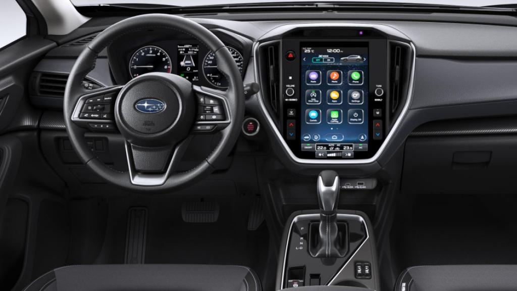 Interior del Subaru Crosstrek.
