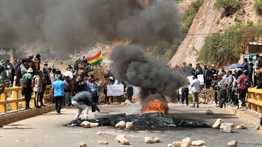 Los 'hutíes De Los Andes': Seguidores De Evo Morales Cortan Caminos En ...