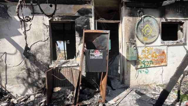 Una casa arrasada, en el kibutz de Nir Oz, de Oded Lipshitz, un activista por la paz con los palestinos hoy rehén de Hamás.