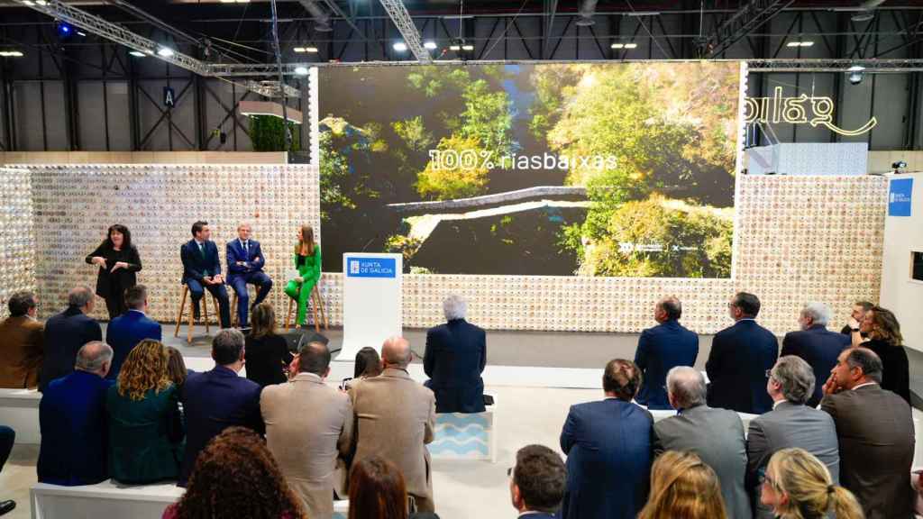 Presentación en Fitur de la campaña ‘100% Rías Baixas’.