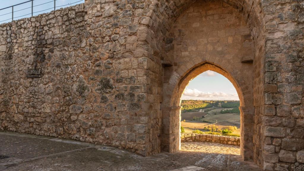 Vistas desde el pueblo de Urueña.