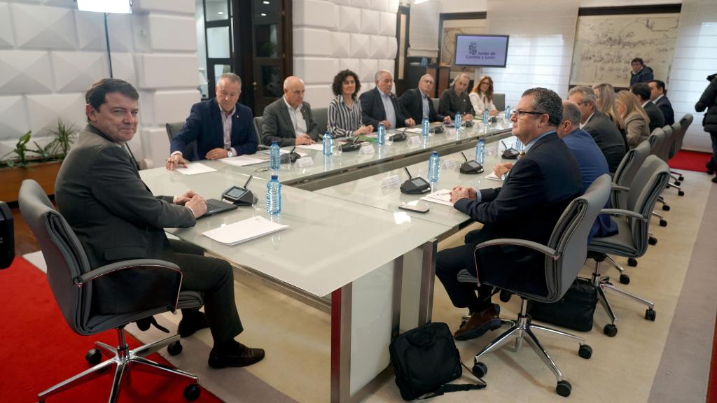 Alfonso Fernández Mañueco en el Consejo Agrario de Castilla y León