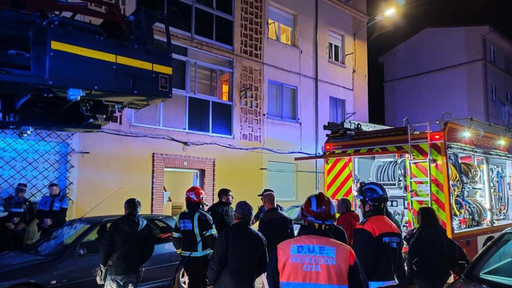 Incendio en una vivienda de Ávila