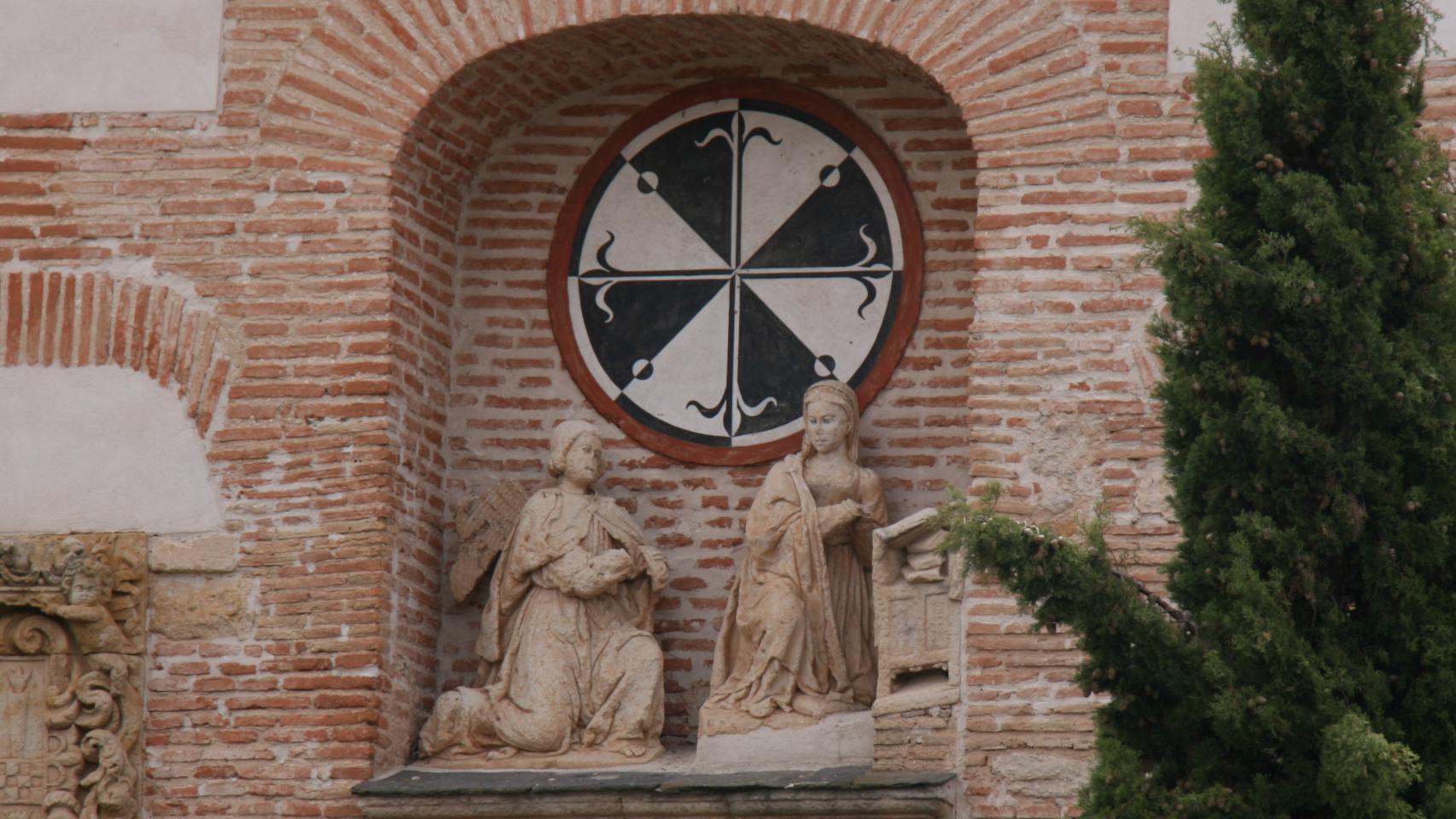 Detalle del convento de Santa María la Real de las Dueñas