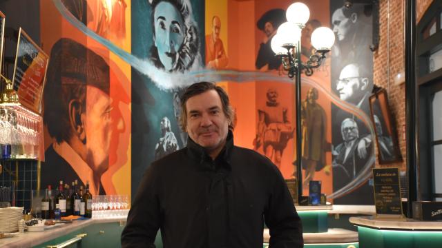 Santiago Carrasco, gerente del restaurante Los Ilustres