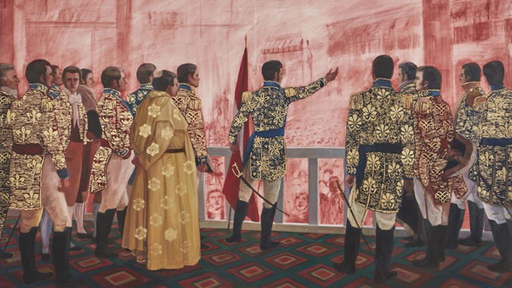 'La Proclamación de la Independencia del Perú', 2021. Foto: Sala Alcalá 31, Madrid