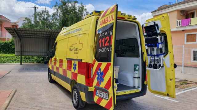 Ambulancia en la Región de Murcia