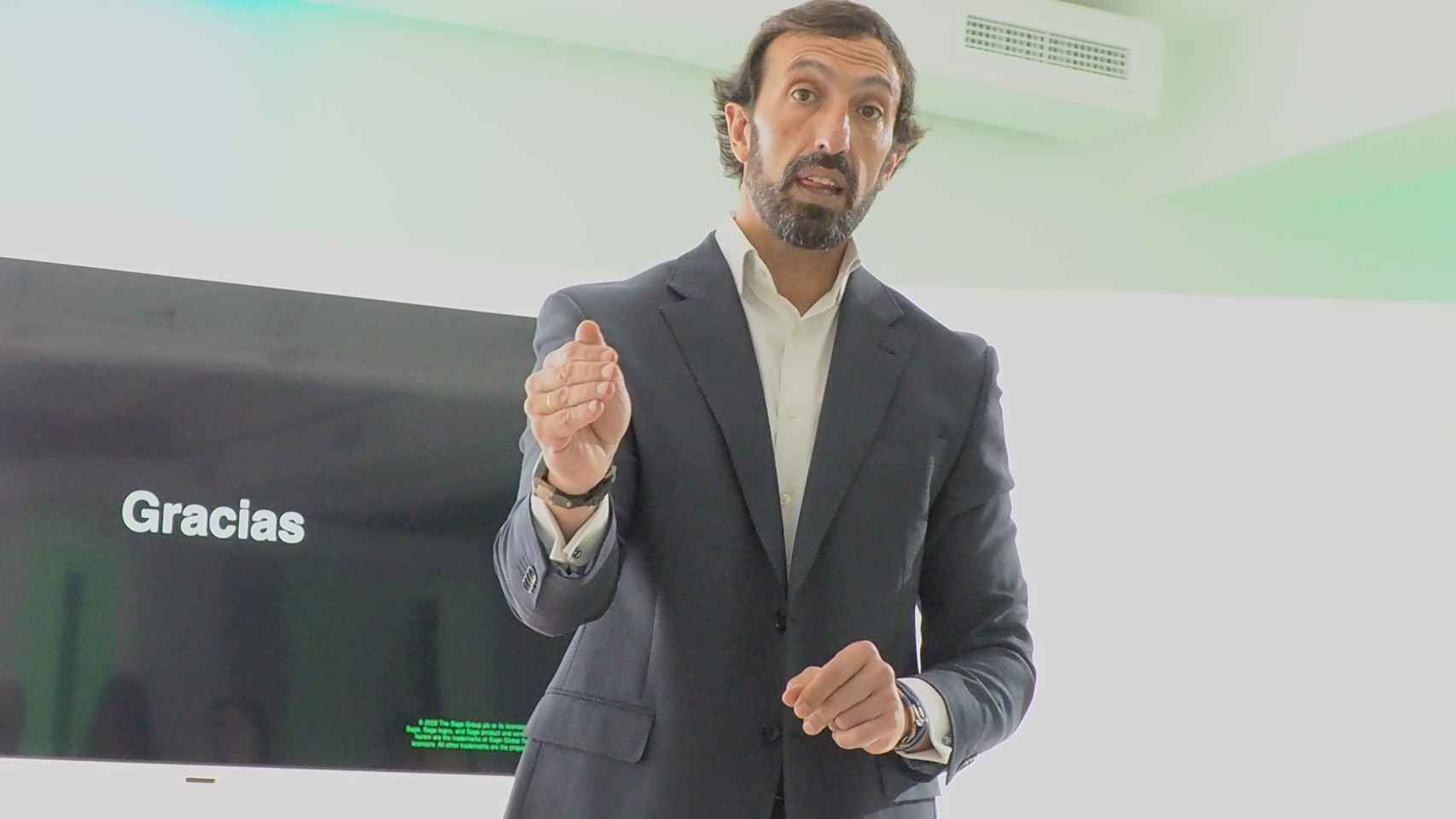 José Luis Martín Zabala, managing director de Sage Iberia.