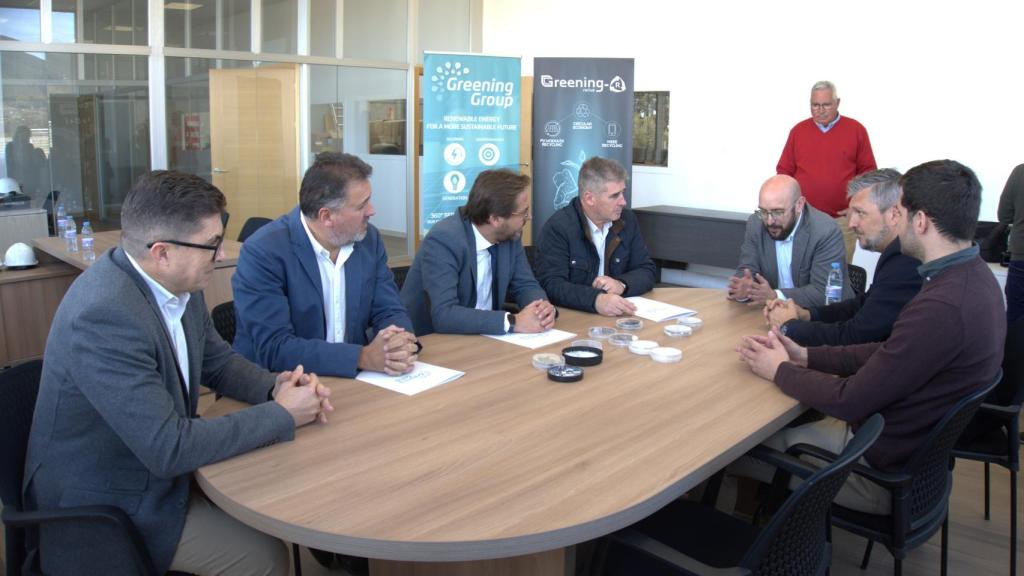 Greening Group inaugura una planta de recuperación de paneles solares en Jerez del Marquesado, Granada.