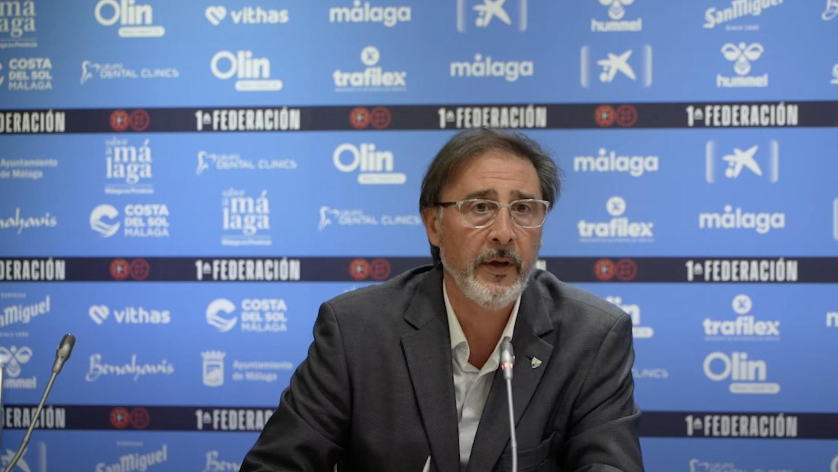 El Málaga CF transmite calma con Pellicer y los fichajes