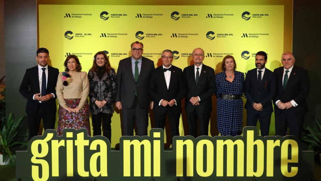 Un momento de la presentación de la nueva campaña turística de la Costa del Sol en Fitur