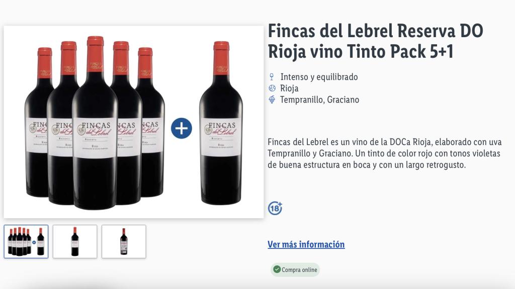 Fincas del Lebrel Reserva.