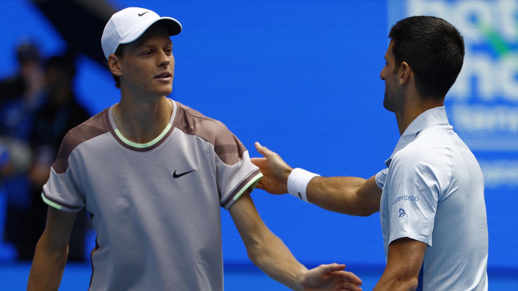 Djokovic felicita a Sinner tras su victoria en el Open de Australia.
