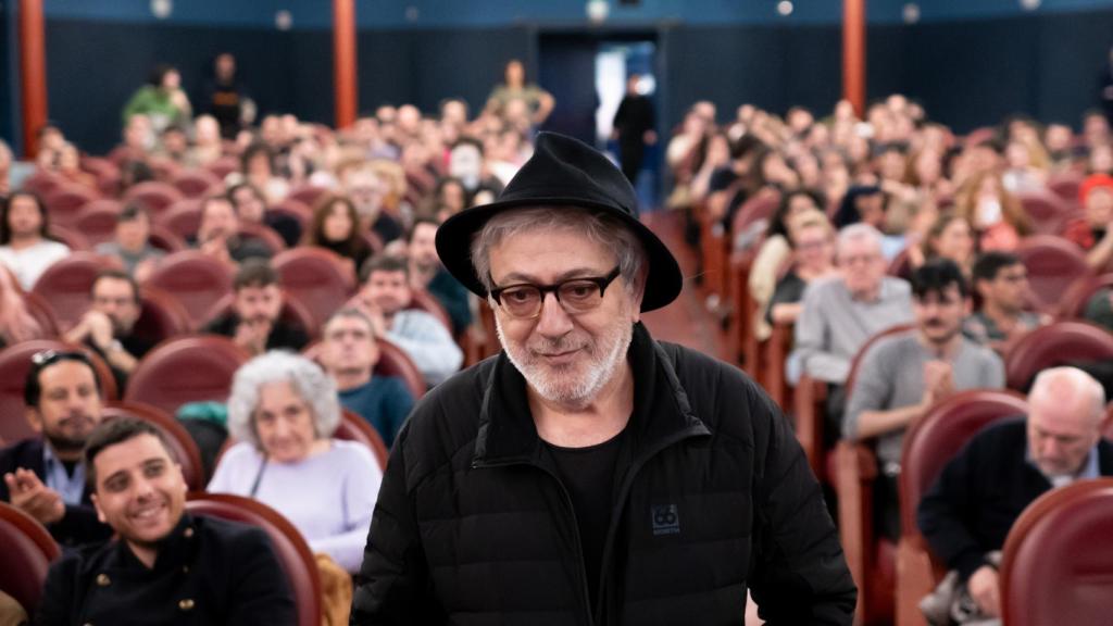 Elia Suleiman en la Filmoteca Española / Foto:  Beatriz Velasco.