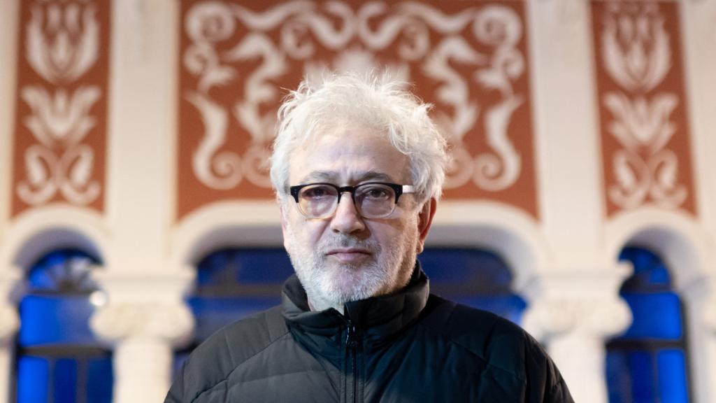 Elia Sulieman en la Filmoteca Española / Foto: Beatriz Velasco.