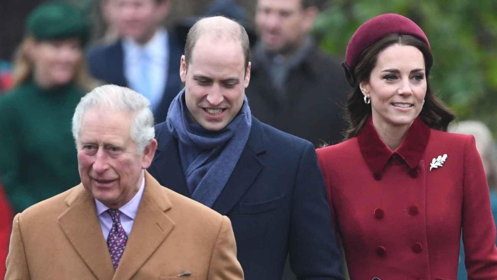 El rey Carlos III y los príncipes de Gales, en una imagen de archivo.