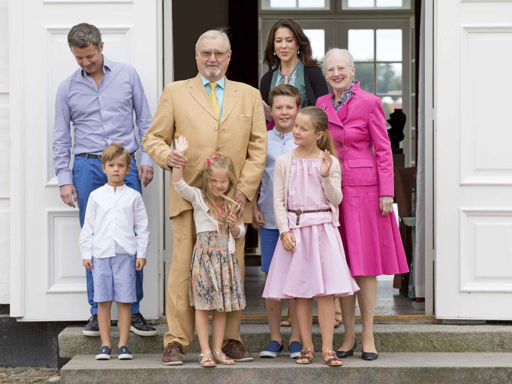 La Familia Real danesa en una imagen de archivo.