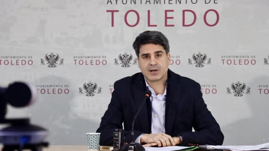 Juan José Alcalde este viernes en rueda de prensa.