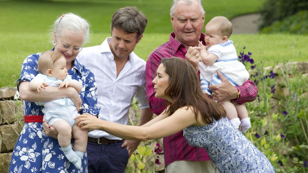 La Familia Real danesa en una imagen de archivo.
