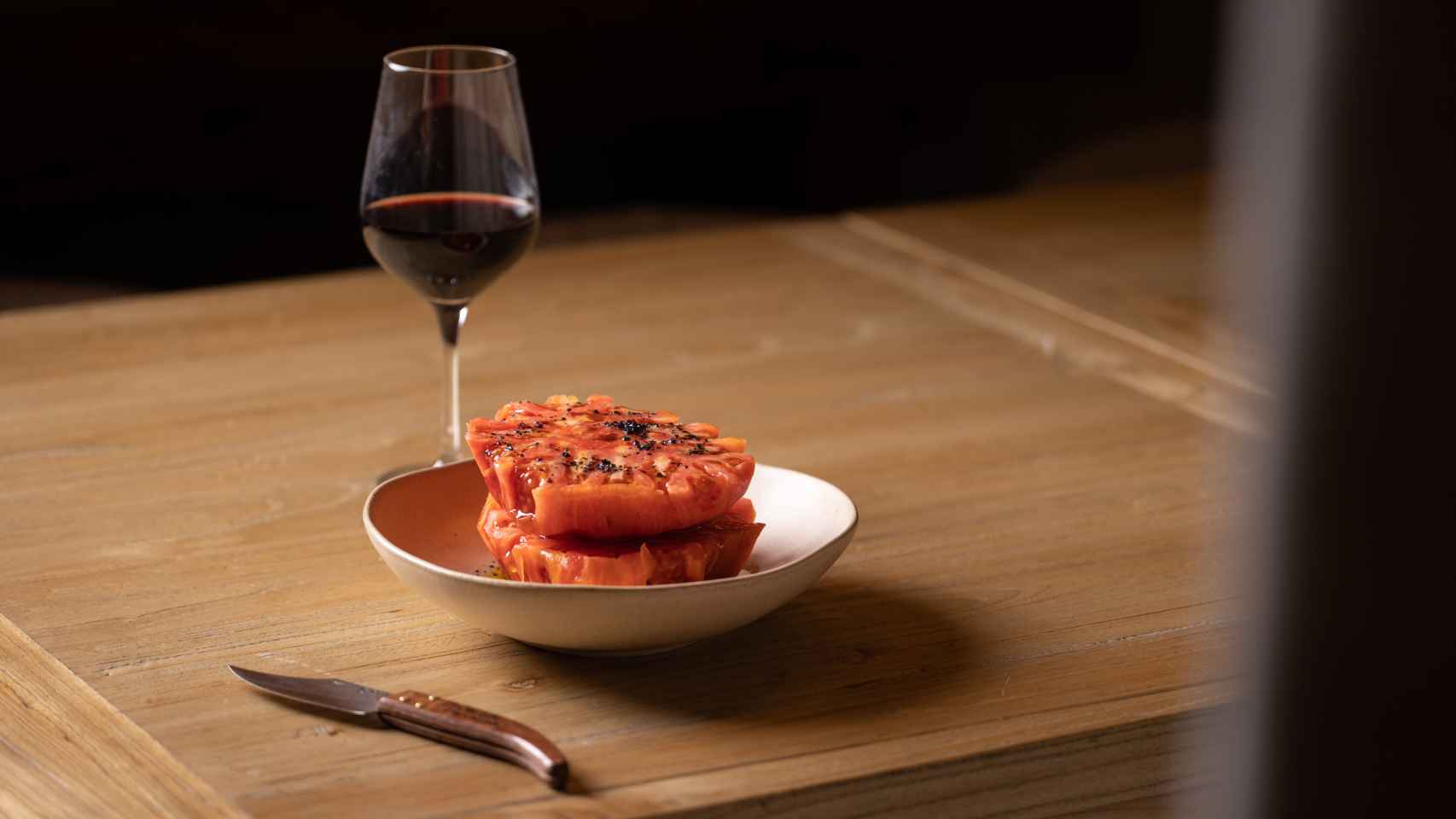 El tomate antiguo de Floren, 'el solomillo de la huerta'.