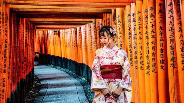 Geisha en Japón.