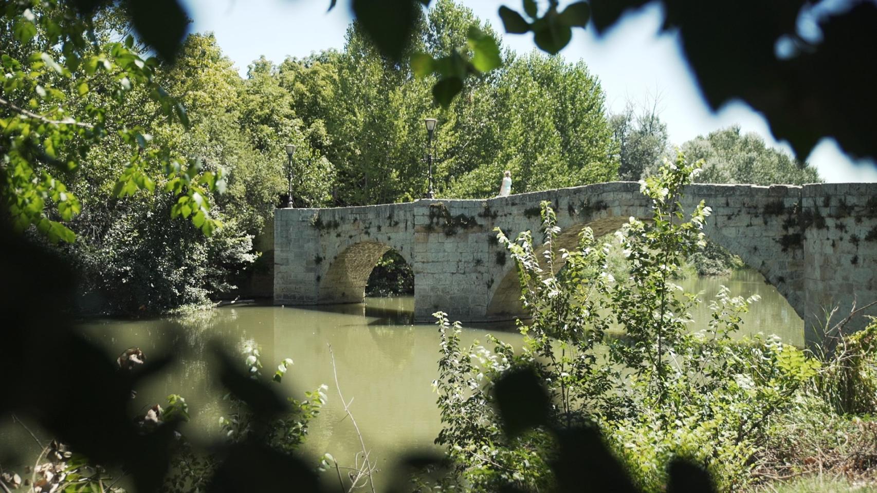 El puente más antiguo de Palencia