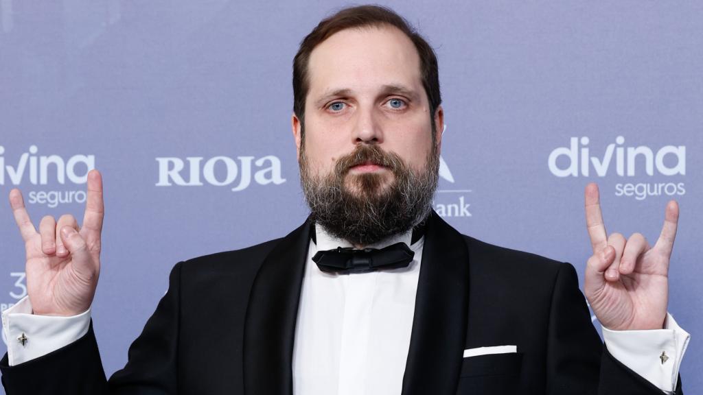 Carlos Vermut, en la última gala de los Premios Goya.