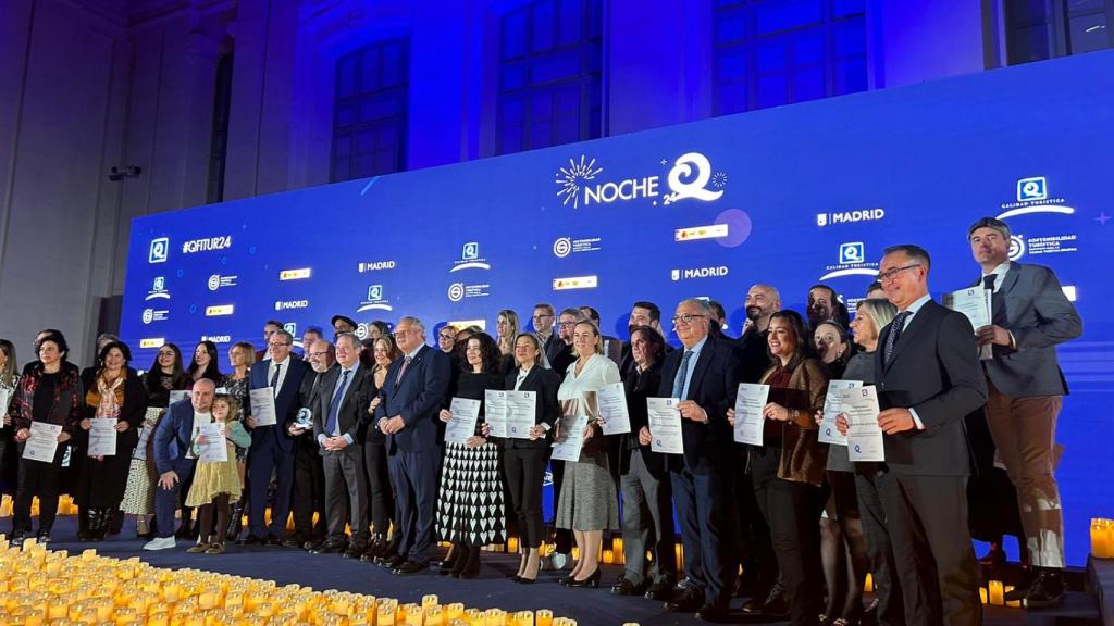 Gala de la Noche Q celebrada en Madrid.