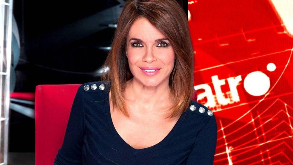 Carme Chaparro en 'Noticias Cuatro'.