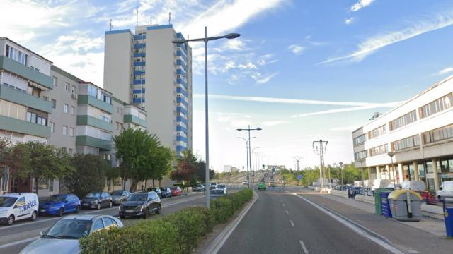 Paseo Arco de Ladrillo de Valladolid donde ha tenido lugar el accidente