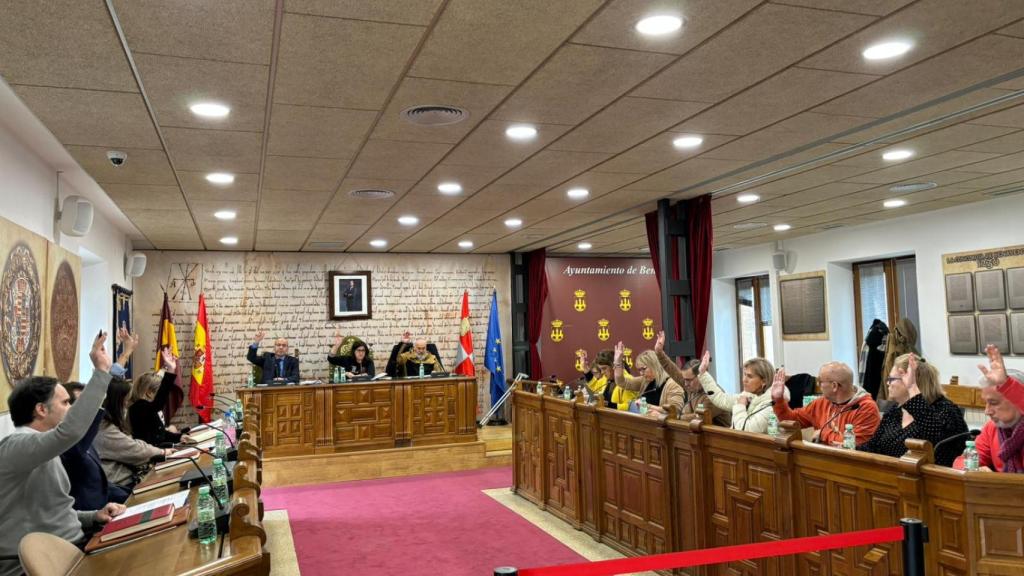 Pleno en el Ayuntamiento de Benavente