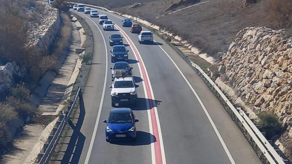 Nueva medida de seguridad en la carretera A-355 de Coín.