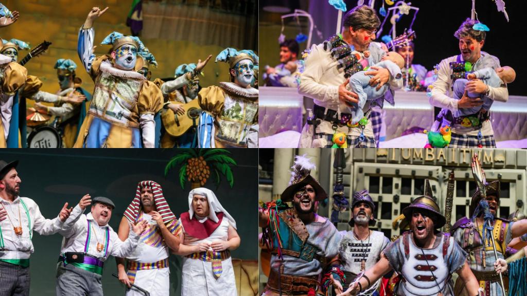 Algunos clasificados de semifinales del COAC del Carnaval de Málaga