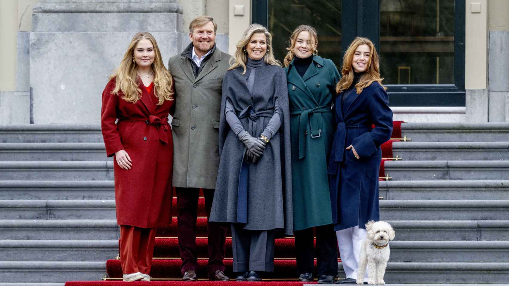 La Familia Real holandesa en su último posado oficial.