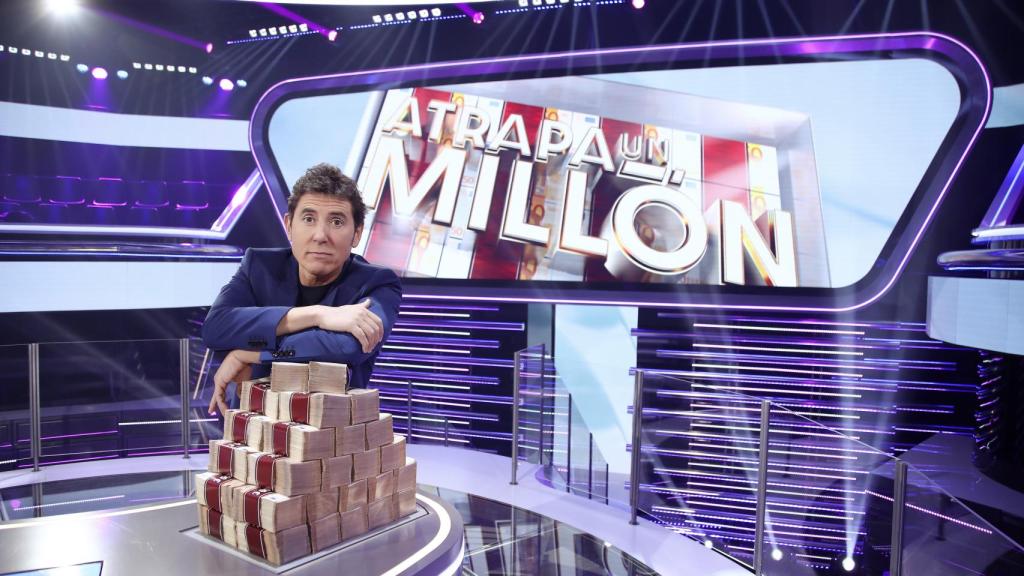 Manel Fuentes en 'Atrapa un millón'.