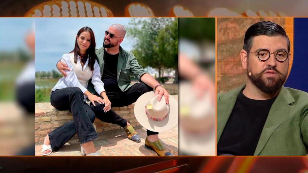 Manu Sánchez en un momento de la emisión de 'El show de Bertín'.