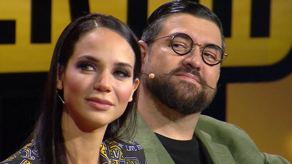 El cómico y su razón de amor, emocionados, en 'El show de Bertín'.