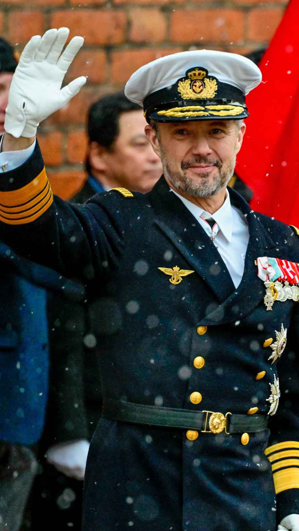 Federico X de Dinamarca en un acto el pasado 21 de enero, en Dinamarca.