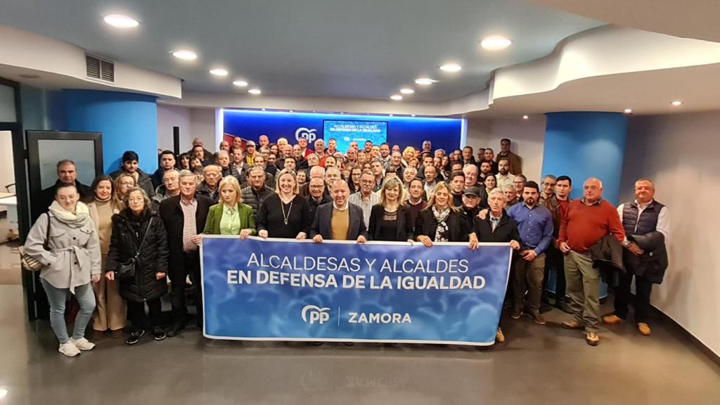 Imagen del acto convocado en el Partido Popular de Zamora