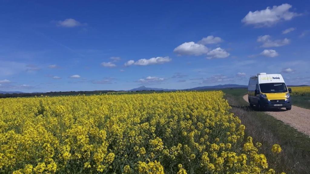Un bibliobús del Gobierno de Castilla-La Mancha.