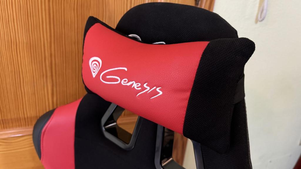 Primer plano del cojín de la Genesis Nitro 550