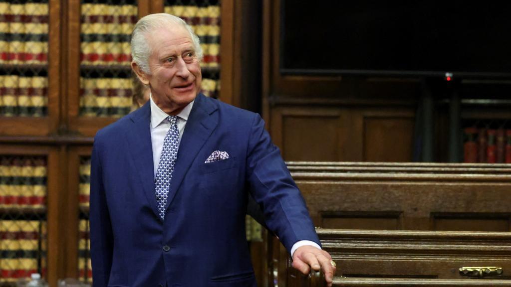 El rey Carlos III de Inglaterra en una fotografía tomada en Londres, en diciembre de 2023.