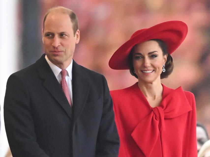 Los príncipes de Gales, en Londres, en noviembre de 2023.