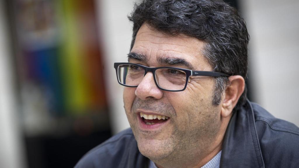 Carlos Torres, en la entrevista.