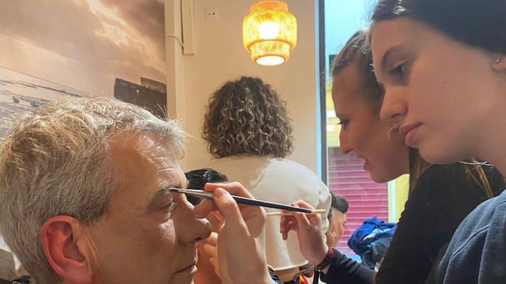 Paola trabajando en Cádiz.