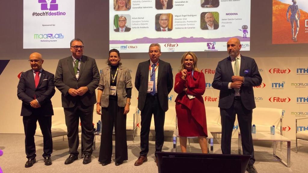 Nuria Montes en Fitur.