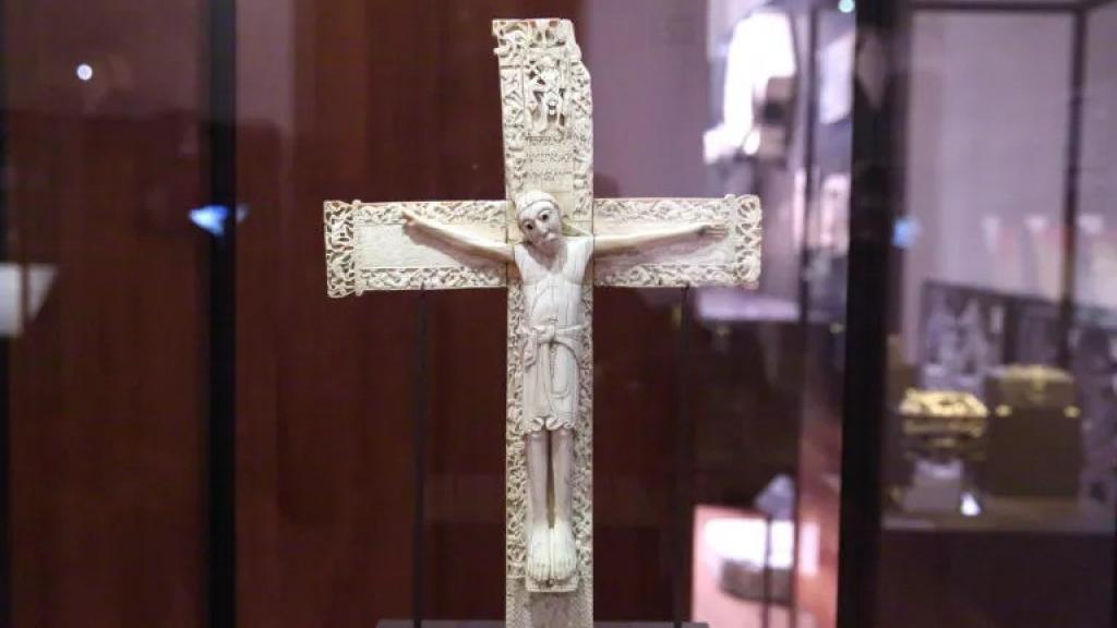 Una de las obras robadas al pueblo leonés, según UPL