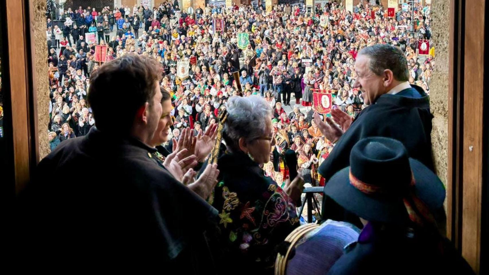 Encuentro provincial de las Águedas en Benavente